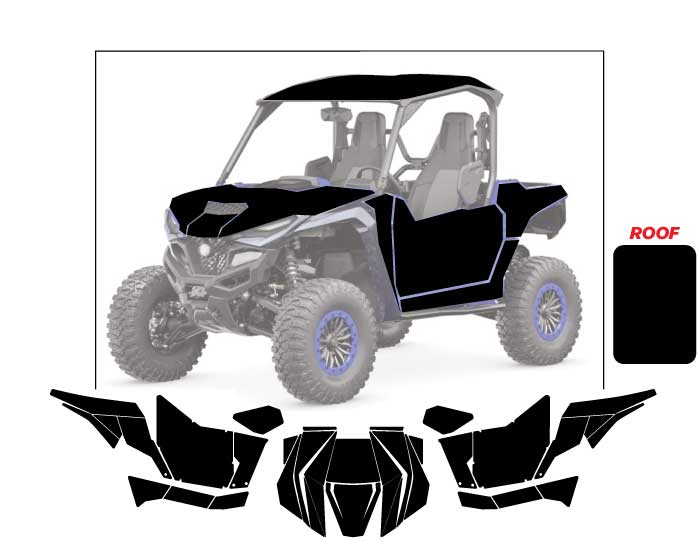 Elite Graphics Kit: UTV 2-Door Kit
