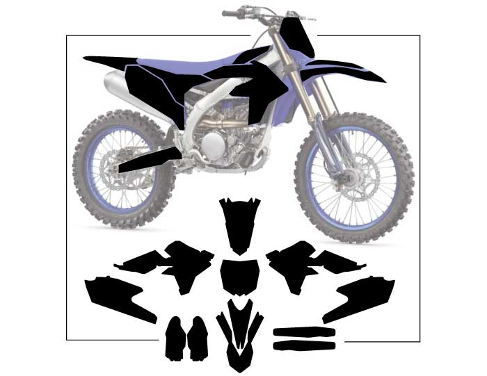 Elite Graphics Kit: Dirt Bike, Adult