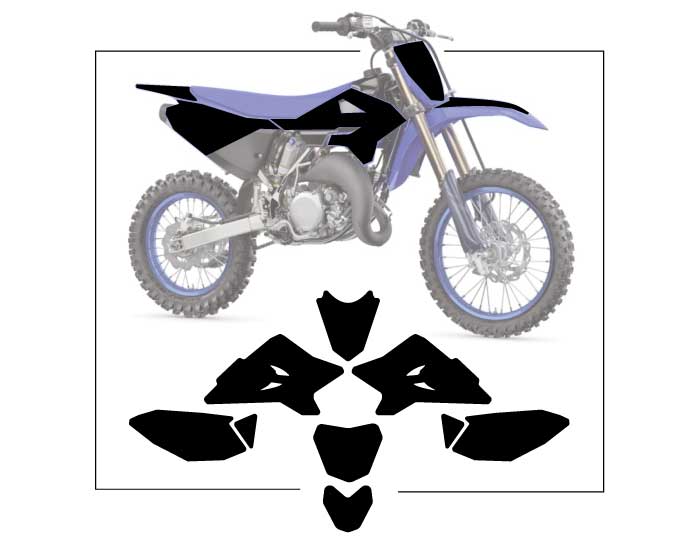 Elite Graphics Kit: Dirt Bike, Youth