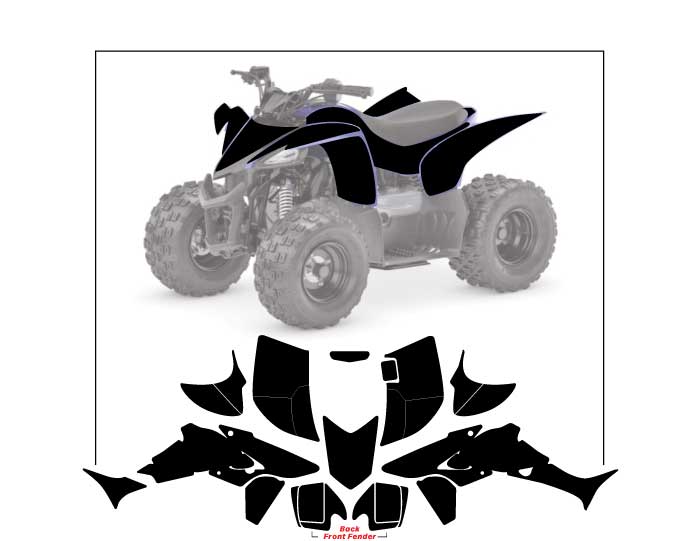 Elite Graphics Kit: ATV Full Kit-Mini