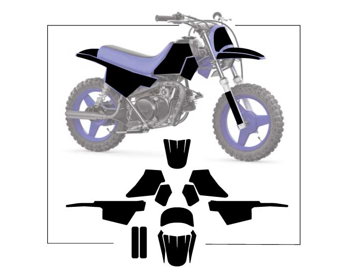 Elite Graphics Kit: Dirt Bike, Mini